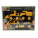 Pack de 4 Camions de Construction - Jouets Résistants pour Petits Bâtisseurs